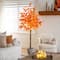 7ft. Pre-Lit Autumn Maple Artificial Fall Tree with 450 Warm White LED Lights
